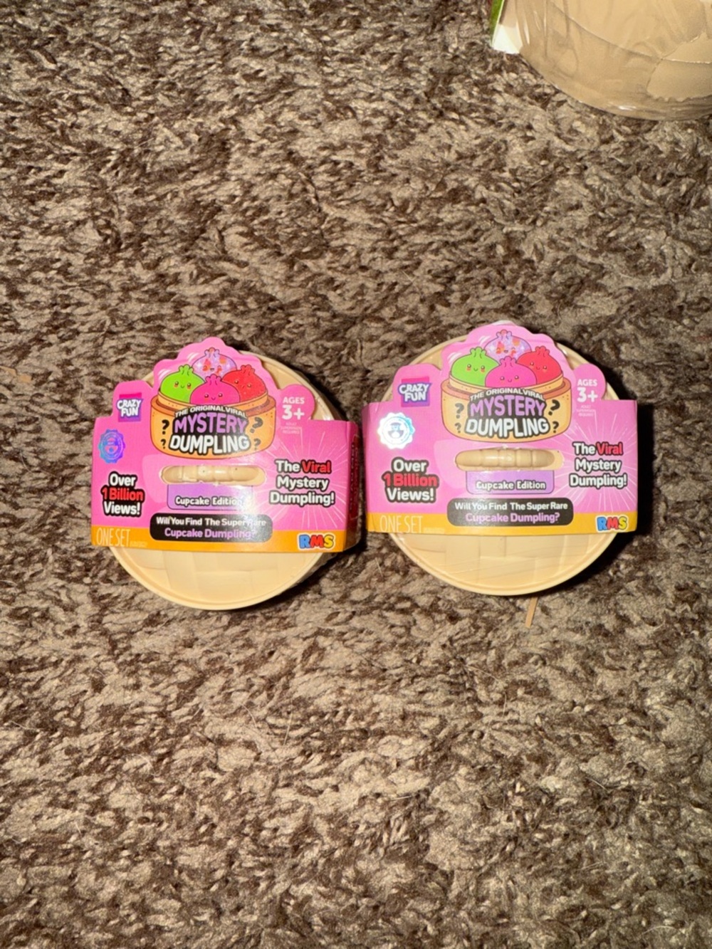 RMS Mini Mystery Dumpling Set of 2 Cupcake Edition Sealed